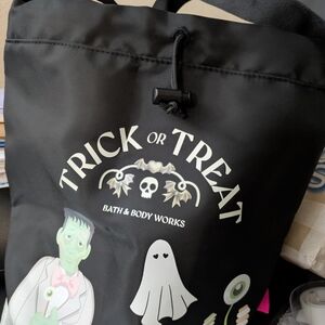 Bath & Body Works Black Trick or Treat Bag